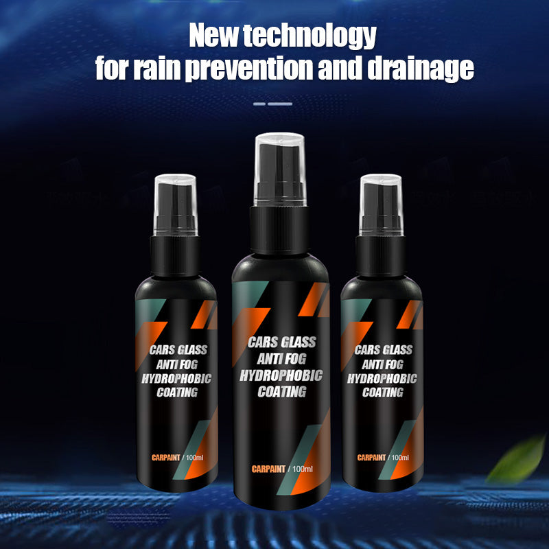 Car Glass Hydrophobic Spray – Anti-Rain Nano Coating & Water Repellent