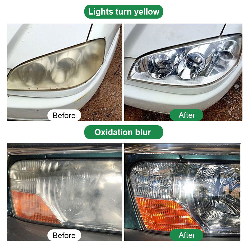 Headlight Restoration Kit – Scratch & Oxidation Remover Polish