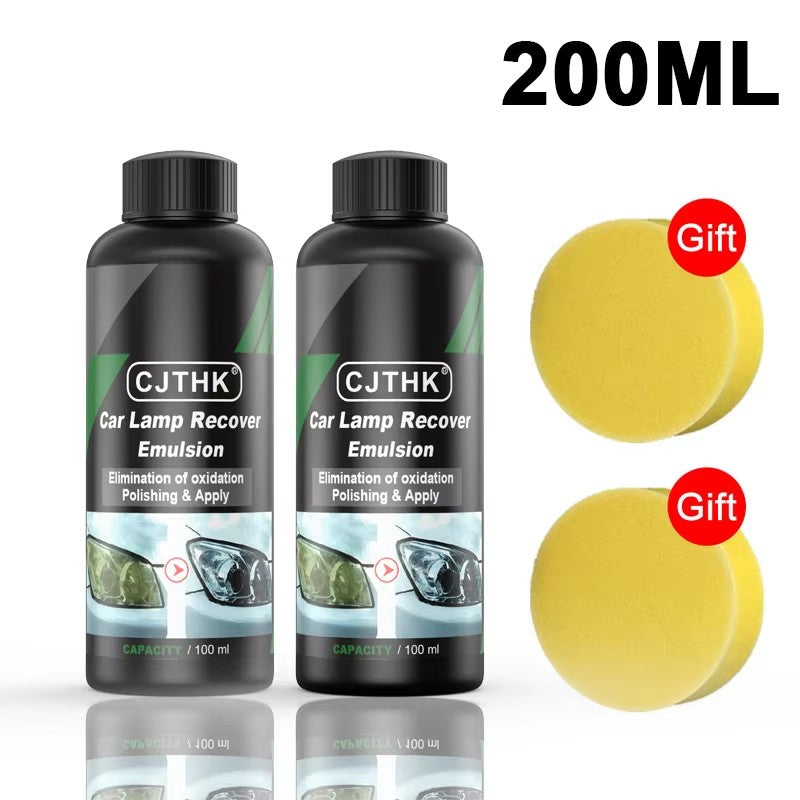 Headlight Restoration Kit – Scratch & Oxidation Remover Polish