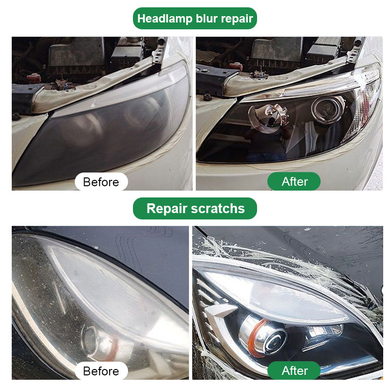 Headlight Restoration Kit – Scratch & Oxidation Remover Polish