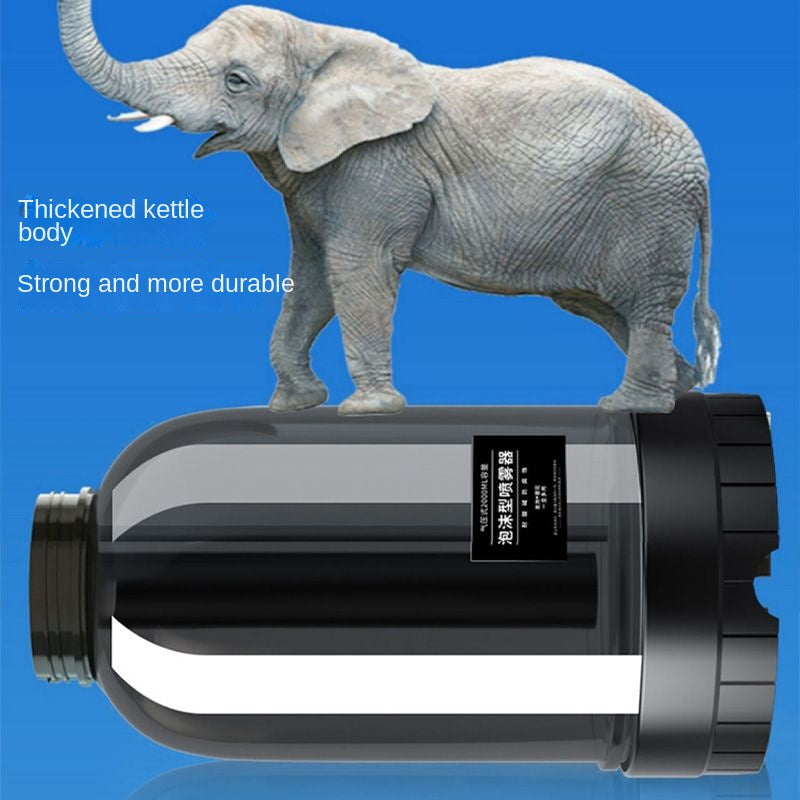 2L Hand Pump Foam Sprayer – 3 Nozzle Car Wash & Window Cleaning Bottle
