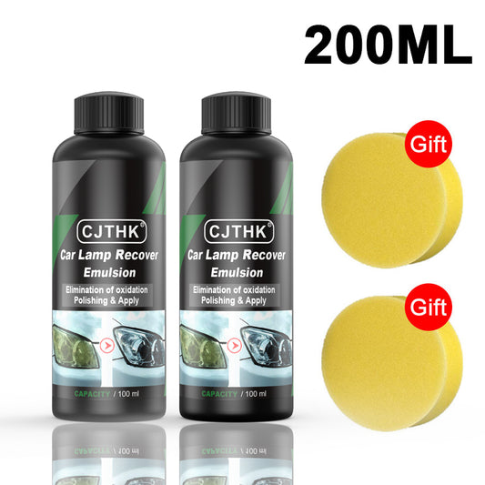 Headlight Restoration Kit – Scratch & Oxidation Remover Polish