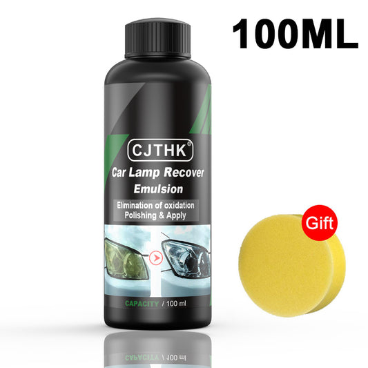 Headlight Restoration Kit – Scratch & Oxidation Remover Polish